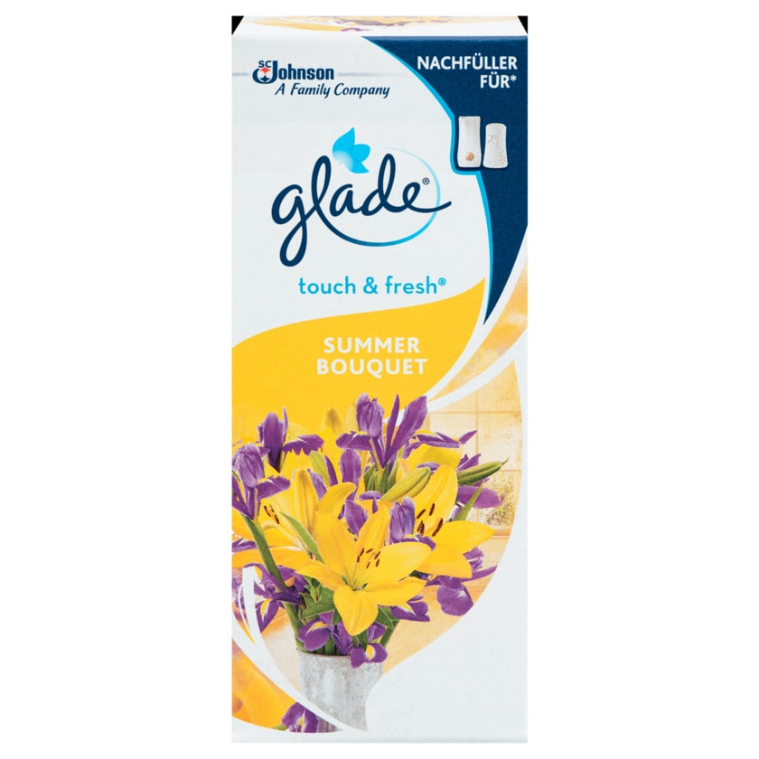 Glade Touch & Fresh Minispray Nachfüller Summer Bouquet